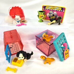 Vintage Kenner Littlest Pet Shop 4 sets (see description)